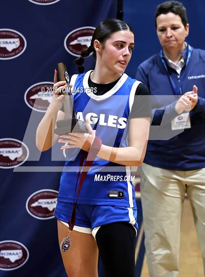 Thumbnail 3 in Rocky Mount Academy vs. Caldwell Academy (NCISAA 2A Championship Awards) photogallery.