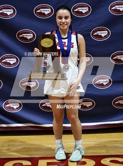 Thumbnail 3 in Rocky Mount Academy vs. Caldwell Academy (NCISAA 2A Championship Awards) photogallery.