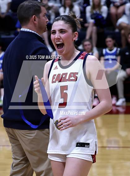 Thumbnail 2 in Rocky Mount Academy vs. Caldwell Academy (NCISAA 2A Championship Awards) photogallery.