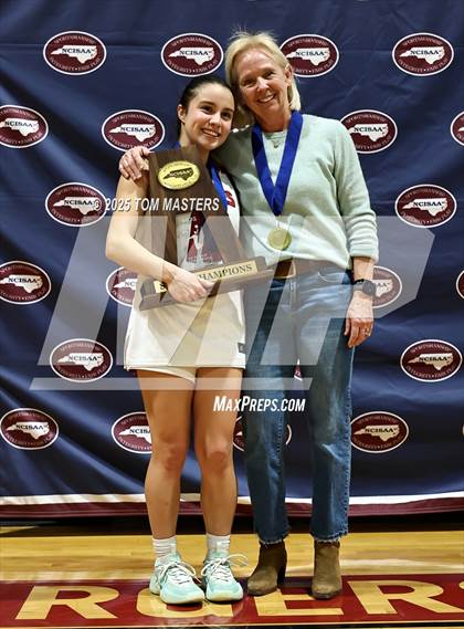 Thumbnail 1 in Rocky Mount Academy vs. Caldwell Academy (NCISAA 2A Championship Awards) photogallery.