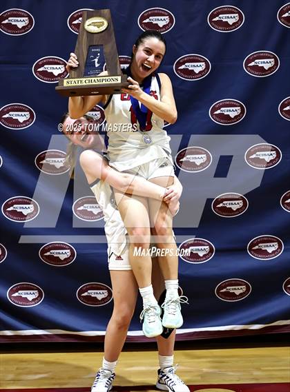 Thumbnail 2 in Rocky Mount Academy vs. Caldwell Academy (NCISAA 2A Championship Awards) photogallery.