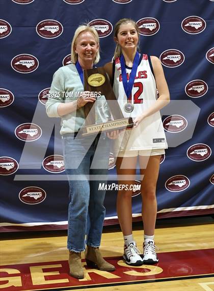 Thumbnail 1 in Rocky Mount Academy vs. Caldwell Academy (NCISAA 2A Championship Awards) photogallery.