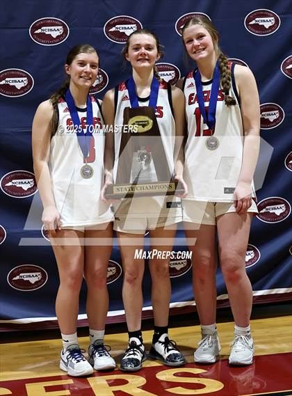 Thumbnail 2 in Rocky Mount Academy vs. Caldwell Academy (NCISAA 2A Championship Awards) photogallery.
