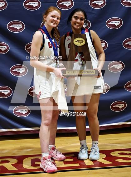 Thumbnail 3 in Rocky Mount Academy vs. Caldwell Academy (NCISAA 2A Championship Awards) photogallery.