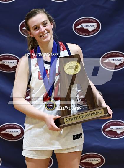 Thumbnail 3 in Rocky Mount Academy vs. Caldwell Academy (NCISAA 2A Championship Awards) photogallery.