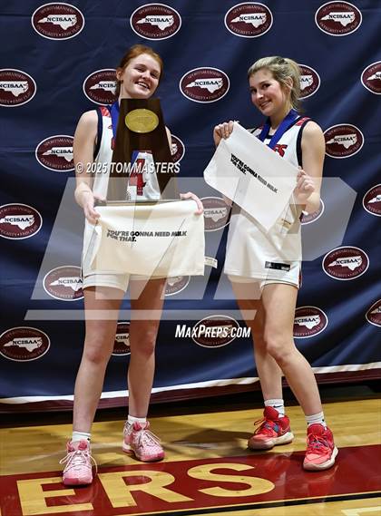 Thumbnail 3 in Rocky Mount Academy vs. Caldwell Academy (NCISAA 2A Championship Awards) photogallery.