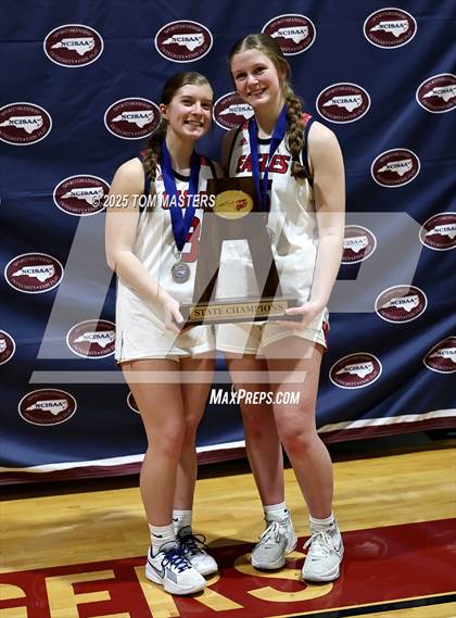 Thumbnail 3 in Rocky Mount Academy vs. Caldwell Academy (NCISAA 2A Championship Awards) photogallery.