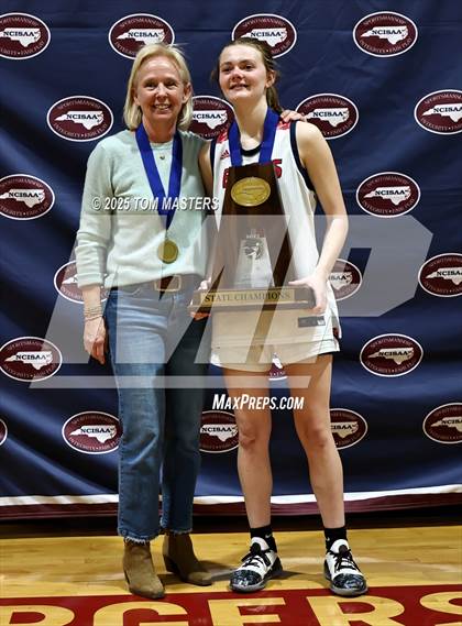 Thumbnail 1 in Rocky Mount Academy vs. Caldwell Academy (NCISAA 2A Championship Awards) photogallery.
