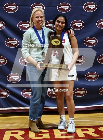 Thumbnail 3 in Rocky Mount Academy vs. Caldwell Academy (NCISAA 2A Championship Awards) photogallery.