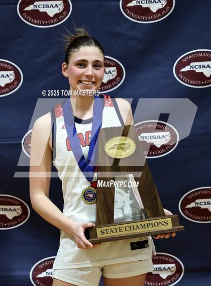Thumbnail 1 in Rocky Mount Academy vs. Caldwell Academy (NCISAA 2A Championship Awards) photogallery.