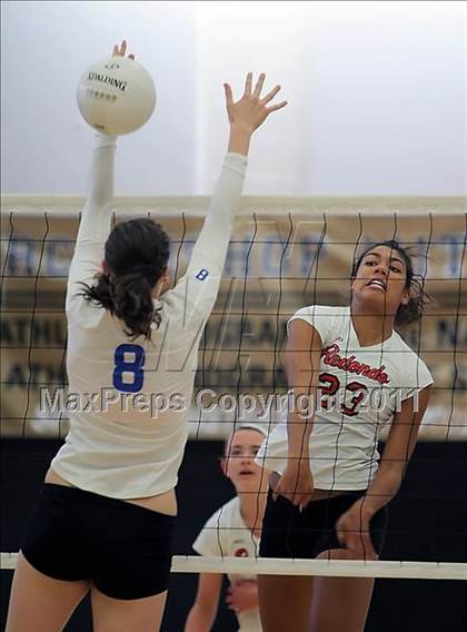 Thumbnail 2 in Redondo Union vs. Presentation (Archbishop Mitty Invitational Tournament) photogallery.