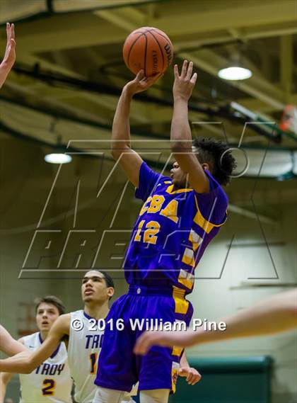 Thumbnail 2 in Christian Brothers Academy vs Troy (NYSPHSAA Class A Regional Final) photogallery.