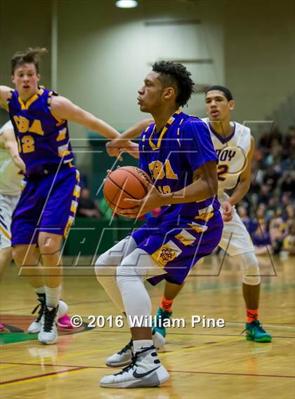 Thumbnail 1 in Christian Brothers Academy vs Troy (NYSPHSAA Class A Regional Final) photogallery.