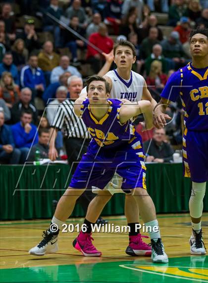 Thumbnail 3 in Christian Brothers Academy vs Troy (NYSPHSAA Class A Regional Final) photogallery.
