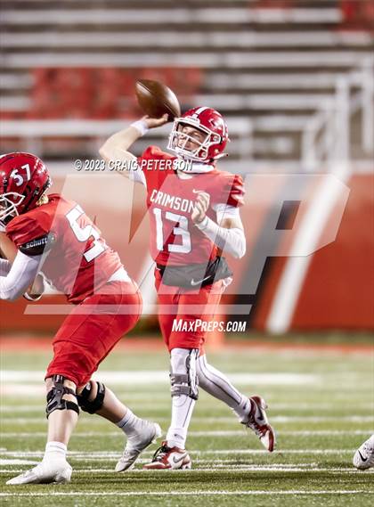 Thumbnail 2 in Crimson Cliffs vs Ridgeline (UHSAA 4A Semifinal) photogallery.