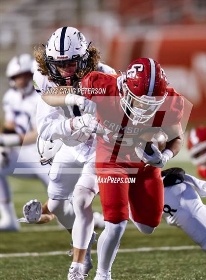 Thumbnail 3 in Crimson Cliffs vs Ridgeline (UHSAA 4A Semifinal) photogallery.