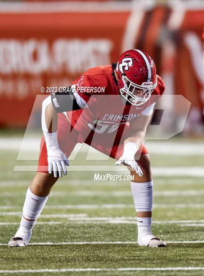 Thumbnail 2 in Crimson Cliffs vs Ridgeline (UHSAA 4A Semifinal) photogallery.