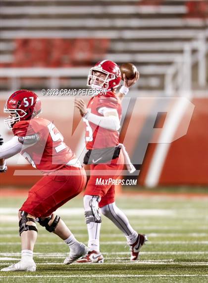 Thumbnail 1 in Crimson Cliffs vs Ridgeline (UHSAA 4A Semifinal) photogallery.