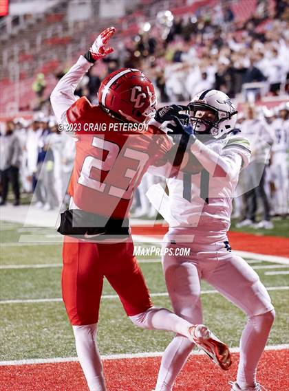 Thumbnail 2 in Crimson Cliffs vs Ridgeline (UHSAA 4A Semifinal) photogallery.