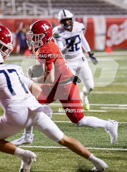 Thumbnail 1 in Crimson Cliffs vs Ridgeline (UHSAA 4A Semifinal) photogallery.