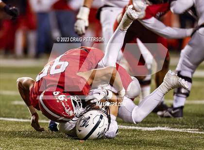 Thumbnail 1 in Crimson Cliffs vs Ridgeline (UHSAA 4A Semifinal) photogallery.