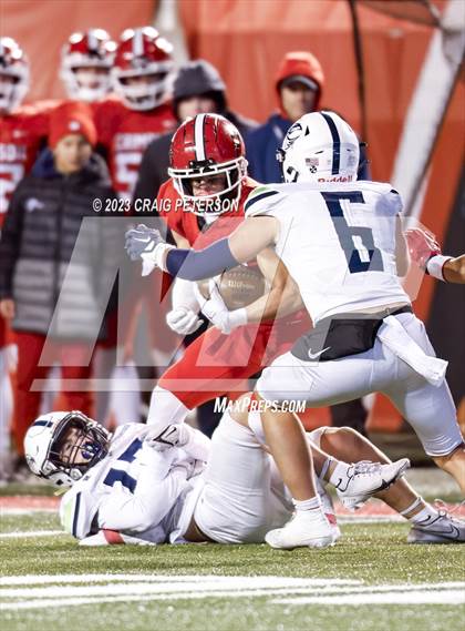 Thumbnail 3 in Crimson Cliffs vs Ridgeline (UHSAA 4A Semifinal) photogallery.