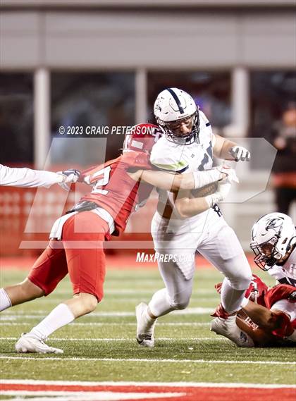 Thumbnail 2 in Crimson Cliffs vs Ridgeline (UHSAA 4A Semifinal) photogallery.
