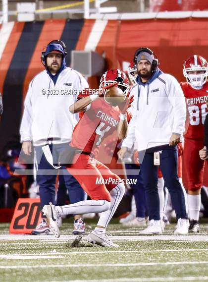 Thumbnail 1 in Crimson Cliffs vs Ridgeline (UHSAA 4A Semifinal) photogallery.