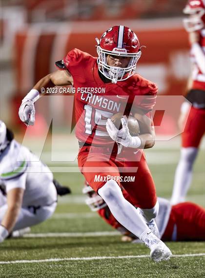 Thumbnail 3 in Crimson Cliffs vs Ridgeline (UHSAA 4A Semifinal) photogallery.