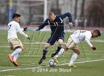 Thumbnail 3 in International Prep vs. Mount Academy (NYSPHSAA Class D Final) photogallery.