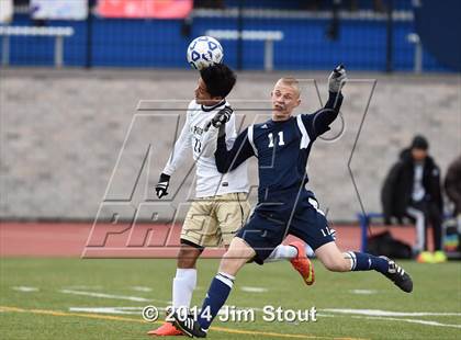 Thumbnail 2 in International Prep vs. Mount Academy (NYSPHSAA Class D Final) photogallery.