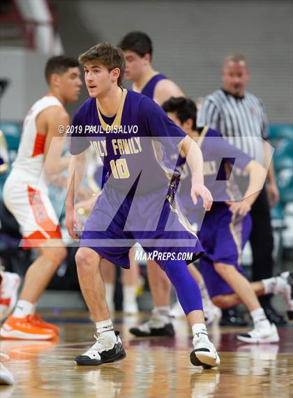 Thumbnail 2 in Holy Family vs. Lewis-Palmer (CHSAA 4A Final Four) photogallery.