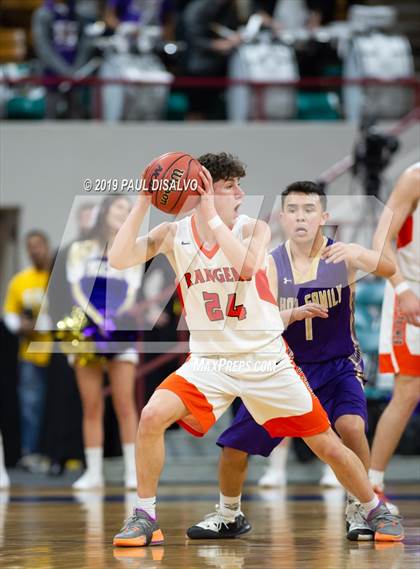 Thumbnail 3 in Holy Family vs. Lewis-Palmer (CHSAA 4A Final Four) photogallery.