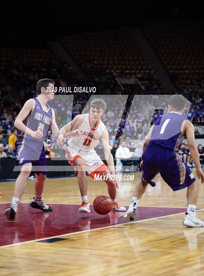 Thumbnail 1 in Holy Family vs. Lewis-Palmer (CHSAA 4A Final Four) photogallery.