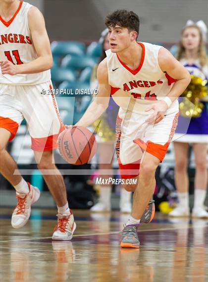 Thumbnail 3 in Holy Family vs. Lewis-Palmer (CHSAA 4A Final Four) photogallery.