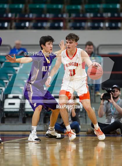 Thumbnail 1 in Holy Family vs. Lewis-Palmer (CHSAA 4A Final Four) photogallery.