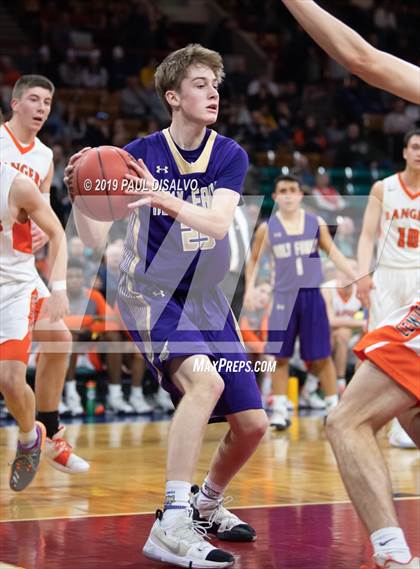 Thumbnail 2 in Holy Family vs. Lewis-Palmer (CHSAA 4A Final Four) photogallery.