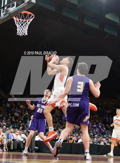 Thumbnail 2 in Holy Family vs. Lewis-Palmer (CHSAA 4A Final Four) photogallery.