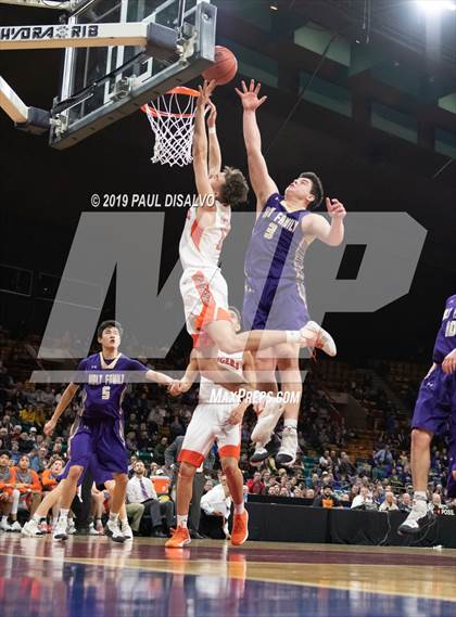 Thumbnail 1 in Holy Family vs. Lewis-Palmer (CHSAA 4A Final Four) photogallery.