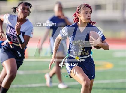 Thumbnail 1 in Eagle's Landing vs. Luella @ Dutchtown HS photogallery.