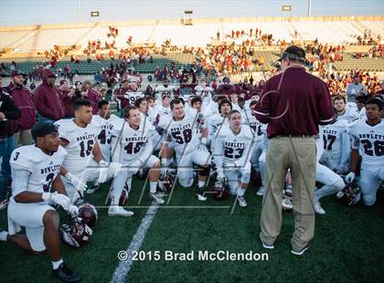 Thumbnail 1 in Rowlett vs Skyline (UIL 6A Area Playoff) photogallery.