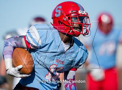 Thumbnail 2 in Rowlett vs Skyline (UIL 6A Area Playoff) photogallery.