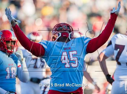 Thumbnail 2 in Rowlett vs Skyline (UIL 6A Area Playoff) photogallery.