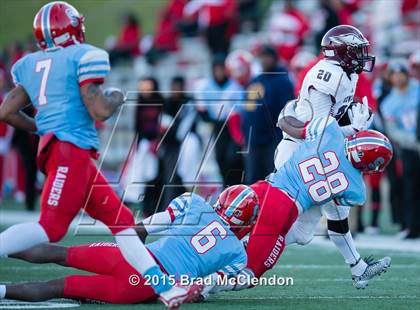 Thumbnail 1 in Rowlett vs Skyline (UIL 6A Area Playoff) photogallery.