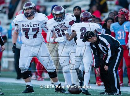 Thumbnail 2 in Rowlett vs Skyline (UIL 6A Area Playoff) photogallery.
