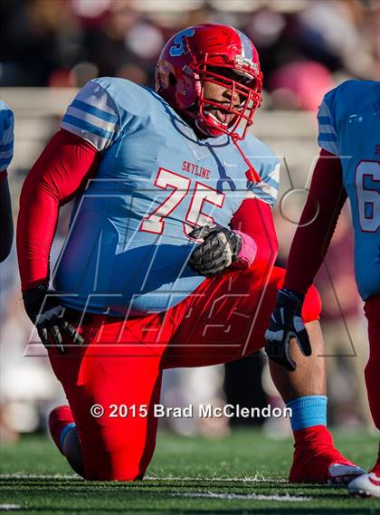 Thumbnail 3 in Rowlett vs Skyline (UIL 6A Area Playoff) photogallery.