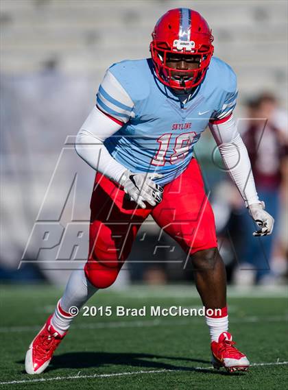 Thumbnail 1 in Rowlett vs Skyline (UIL 6A Area Playoff) photogallery.