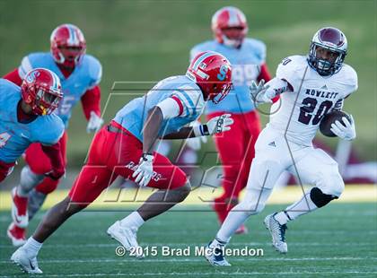 Thumbnail 1 in Rowlett vs Skyline (UIL 6A Area Playoff) photogallery.