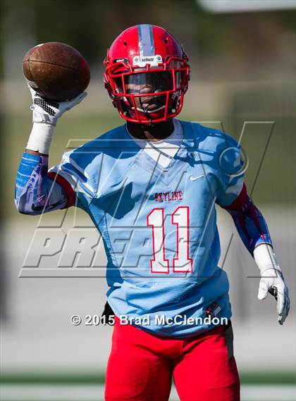 Thumbnail 1 in Rowlett vs Skyline (UIL 6A Area Playoff) photogallery.