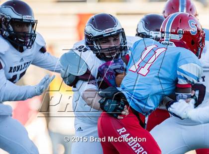 Thumbnail 1 in Rowlett vs Skyline (UIL 6A Area Playoff) photogallery.